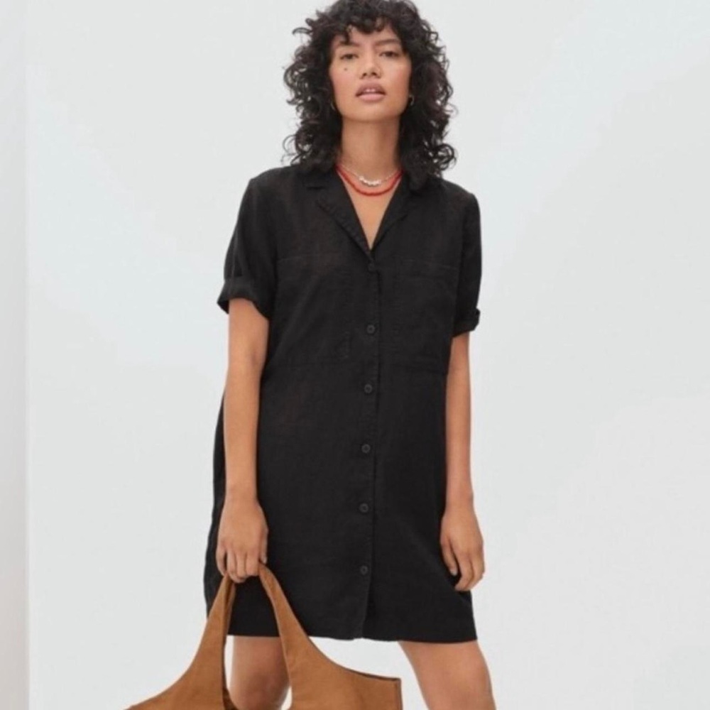 Everlane Linen Workwear Dress Women’s Small